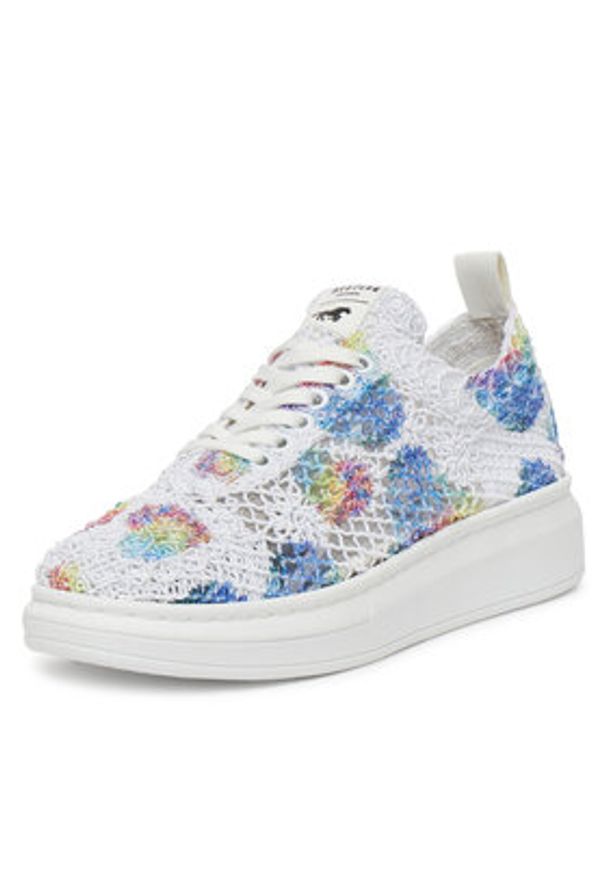 Mustang Sneakersy 1468-301 Biały. Kolor: biały. Materiał: materiał