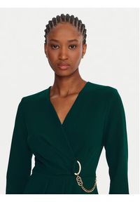 Rinascimento Sukienka koktajlowa CFC0020071002 Zielony Regular Fit. Kolor: zielony. Materiał: syntetyk. Styl: wizytowy #2