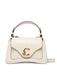 Coccinelle Torebka C-ME CALF Biały. Kolor: biały. Materiał: skórzane #6