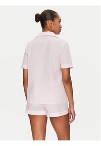Guess Piżama O5GX10 WH1K1 Różowy Regular Fit. Kolor: różowy. Materiał: bawełna #3