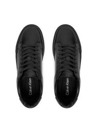 Calvin Klein Sneakersy Chunky Cupsole Laceup Lth Wn YW0YW01947 Czarny. Kolor: czarny. Materiał: skóra