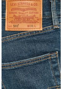 Levi's® - Levi's Szorty jeansowe męskie kolor granatowy. Okazja: na spotkanie biznesowe, na co dzień. Kolor: niebieski. Materiał: jeans. Styl: biznesowy, casual #4