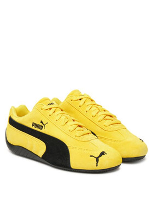 Puma Sneakersy Speedcat Og Jr 401698 15 Żółty. Kolor: żółty. Materiał: zamsz, skóra