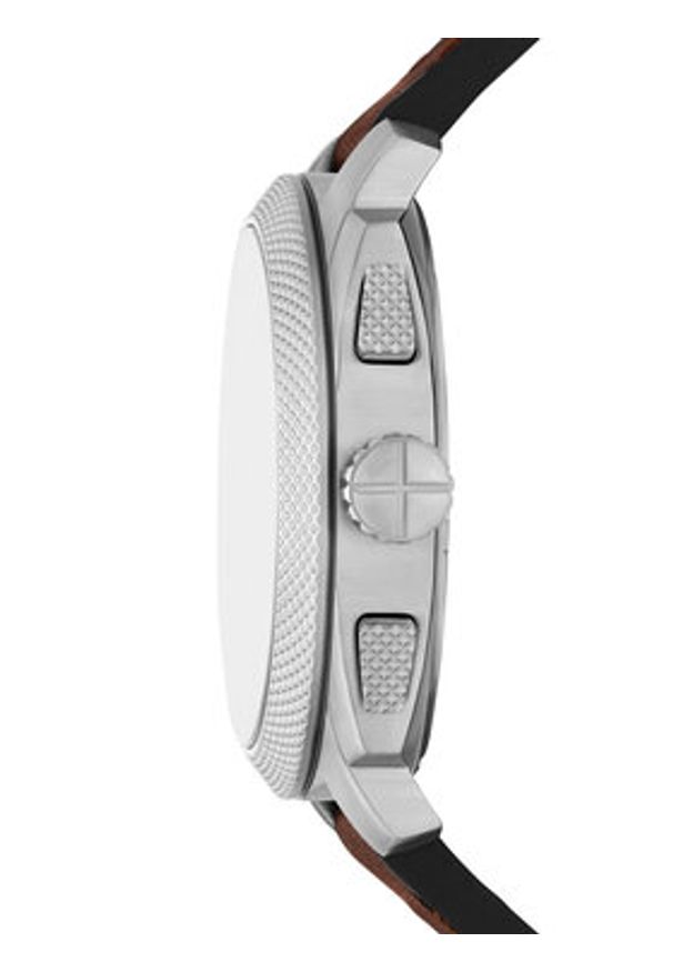 Fossil Zegarek Machine Chronograph FS6100 Brązowy. Kolor: brązowy