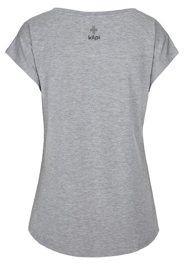 Damski t-shirt Kilpi ROISIN-W. Kolor: szary. Sport: turystyka piesza