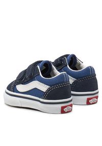 Vans Tenisówki Old Skool V VN000D3YNVY Granatowy. Kolor: niebieski. Materiał: materiał #6