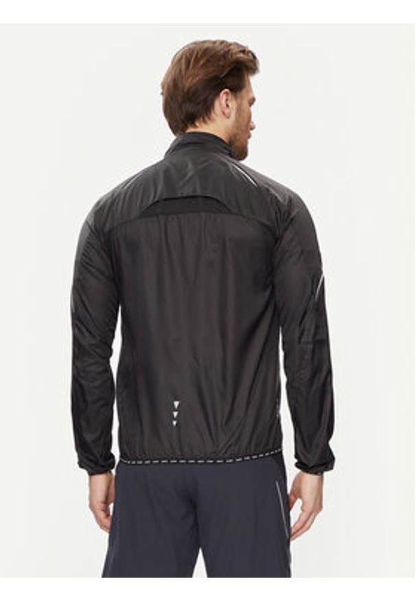 CMP Kurtka do biegania 3C46777T Czarny Regular Fit. Kolor: czarny. Materiał: syntetyk