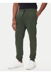 Hugo - HUGO Spodnie dresowe Dayote232 50489617 Zielony Regular Fit. Kolor: zielony. Materiał: bawełna