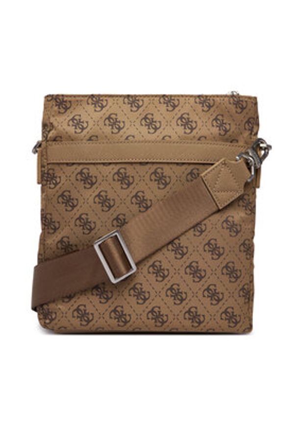 Guess Saszetka HMBENP P6123 Beżowy. Kolor: beżowy. Materiał: materiał