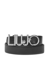 Liu Jo Pasek Damski Ecs Hips Belt 3Cm AA5234 E0054 Czarny. Kolor: czarny. Materiał: skóra