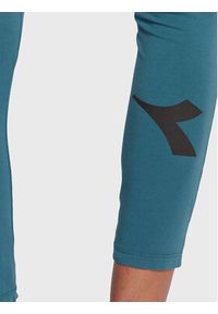 Diadora Legginsy Manifesto 502.179484 Zielony Slim Fit. Kolor: zielony. Materiał: bawełna #2