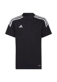 Adidas - Koszulka dla dzieci adidas Condivo 22 Polo. Typ kołnierza: polo. Kolor: czarny, wielokolorowy, biały