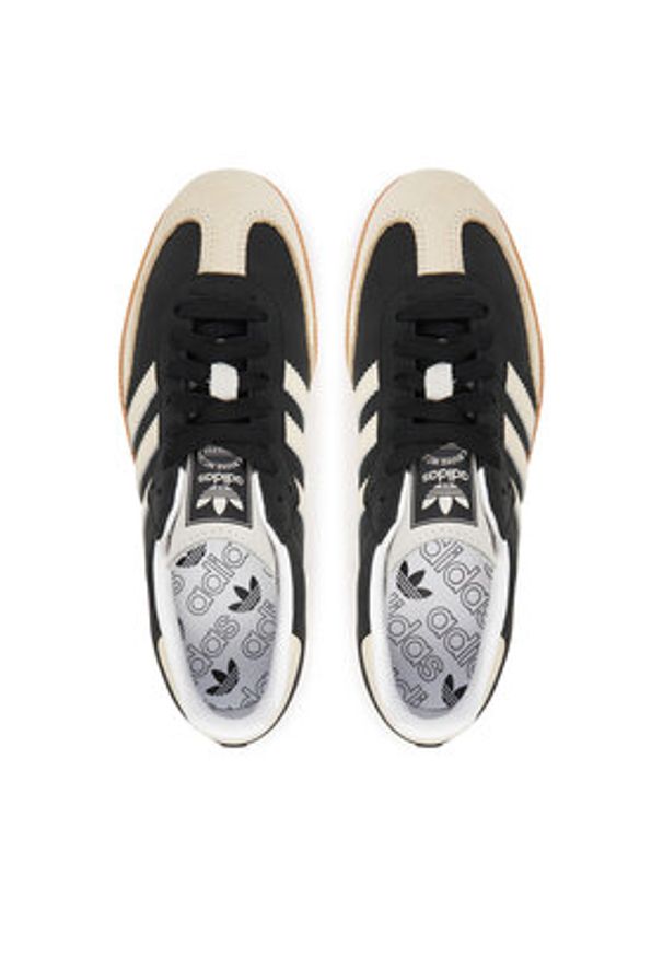 Adidas - adidas Sneakersy Samba Og W IE5836 Czarny. Kolor: czarny. Materiał: skóra, nubuk