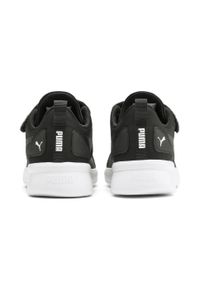 Puma - Dziecięce buty sportowe Flyer Runner V PUMA Black White. Zapięcie: rzepy. Kolor: biały, czarny, wielokolorowy. Materiał: syntetyk, tkanina, materiał. Szerokość cholewki: normalna. Sport: turystyka piesza