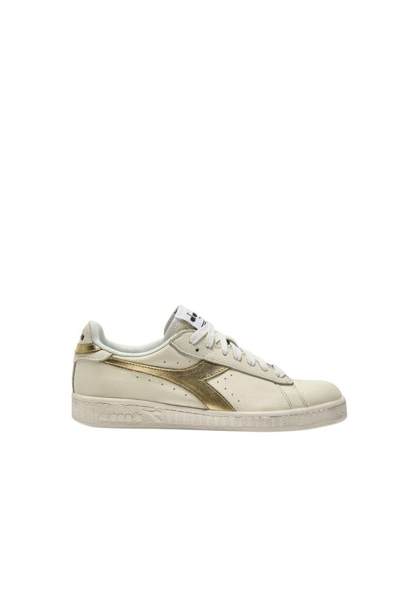 Sneakersy damskie Diadora Game L Low Waxed Metal. Kolor: żółty, wielokolorowy, biały