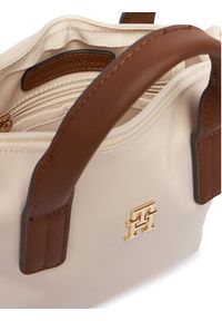 TOMMY HILFIGER - Tommy Hilfiger Torebka Popette Micro Tote AW0AW18368 Écru #3