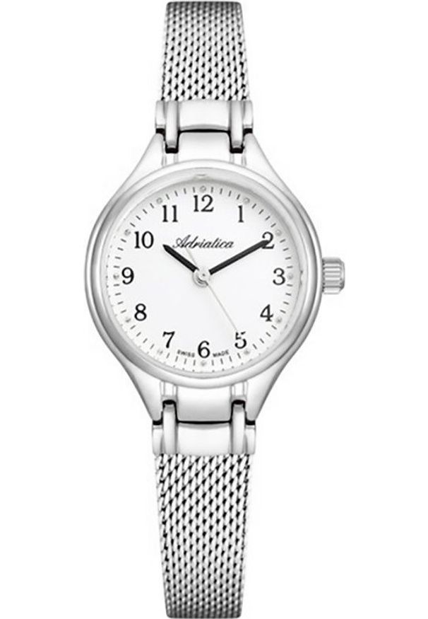 Zegarek Adriatica Zegarek damski Adriatica A3475.5123QN srebrny. Kolor: srebrny
