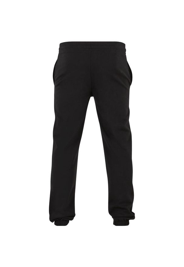 BUILD YOUR BRAND - Podstawowe Spodnie Dresowe Unisex Dla Dorosłych. Kolor: czarny. Materiał: dresówka