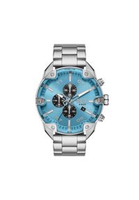 Diesel Zegarek Spiked DZ4655 Srebrny. Kolor: srebrny