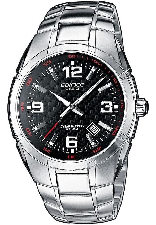 Zegarek Casio Męski EF-125D-1AVEF Edifice srebrny. Kolor: srebrny