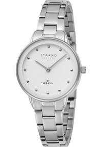 Zegarek Strand Zegarek damski Strand S750LXCWSC srebrny. Kolor: srebrny #1