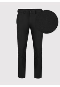 Pako Lorente - PAKO LORENTE – Spodnie męskie czarne P22WF-WX-003-C-0. Kolor: czarny. Materiał: poliester, wiskoza, elastan. Wzór: gładki #8