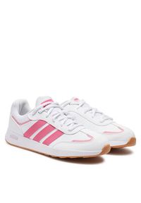 Adidas - adidas Sneakersy Tensaur Switch JI1054 Biały. Kolor: biały. Materiał: skóra #3