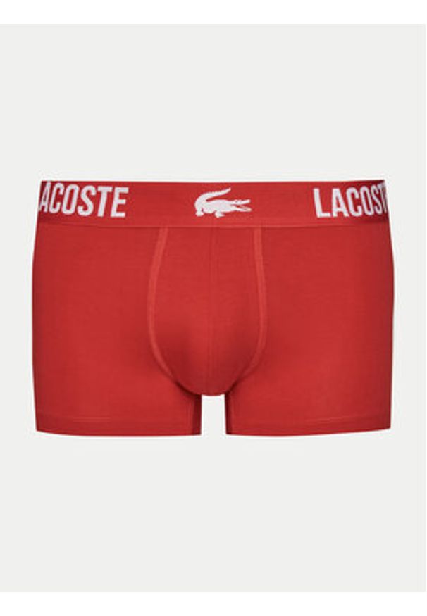 Lacoste Komplet bokserek 5H2393 Kolorowy. Materiał: bawełna. Wzór: kolorowy