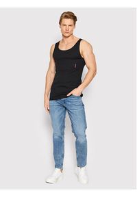 Hugo Komplet 2 tank topów 50469778 Czarny Slim Fit. Kolor: czarny. Materiał: bawełna #4