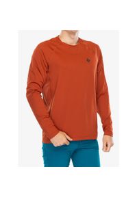 Bluza męska Black Diamond Alpenglow Crew. Kolor: pomarańczowy. Styl: sportowy. Sport: turystyka piesza