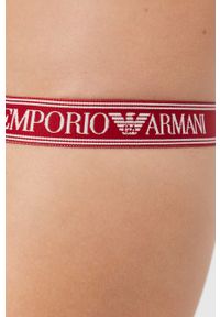 Emporio Armani Underwear Stringi 164522.1A227 (2-pack) kolor różowy. Kolor: różowy. Materiał: materiał, dzianina. Wzór: gładki #3