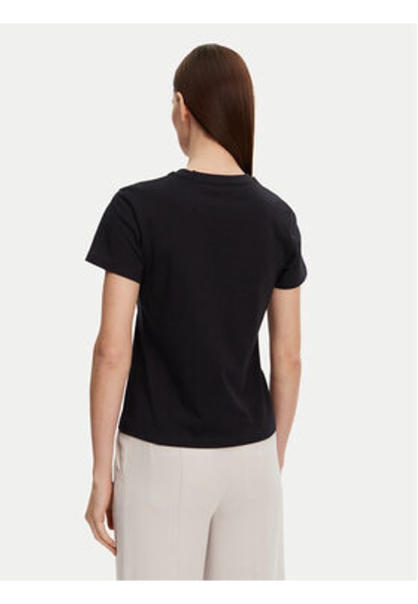 Marc O'Polo T-Shirt 502 2293 51055 Granatowy Regular Fit. Typ kołnierza: polo. Kolor: niebieski. Materiał: bawełna