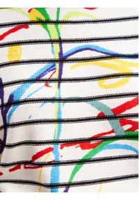 Desigual Sweter Trazis 24SWJF46 Kolorowy Regular Fit. Materiał: bawełna. Wzór: kolorowy #2