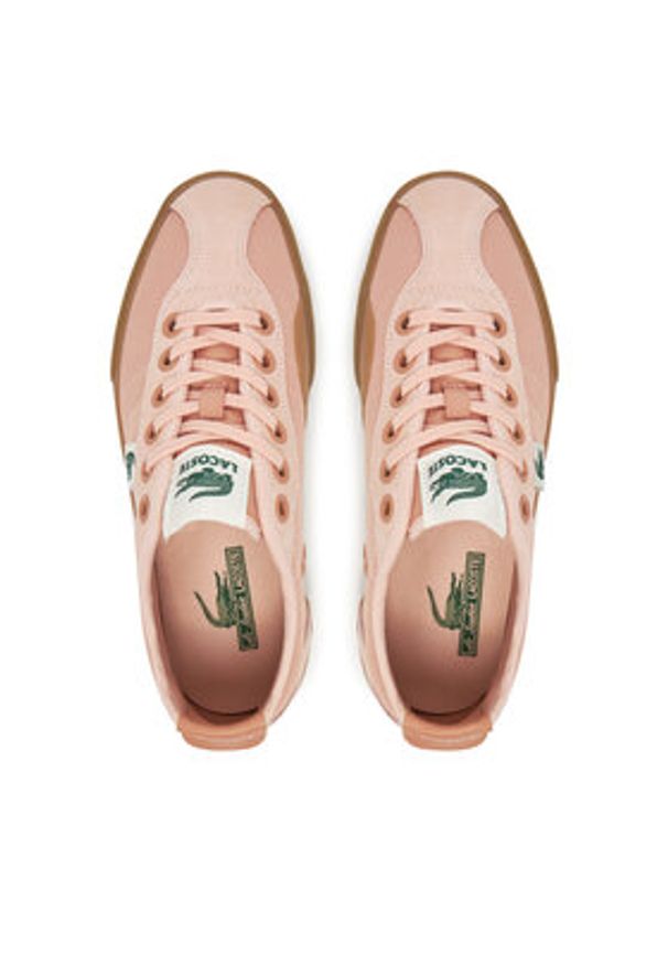 Lacoste Sneakersy 7-49CFA0007 Różowy. Kolor: różowy. Materiał: materiał