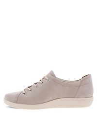 ecco - ECCO Sneakersy SOFT 2.0 20650302386 Szary. Kolor: szary. Materiał: skóra #3