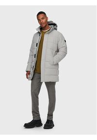 Only & Sons Płaszcz zimowy Carl Long 22020156 Szary Regular Fit. Kolor: szary. Materiał: syntetyk. Sezon: zima
