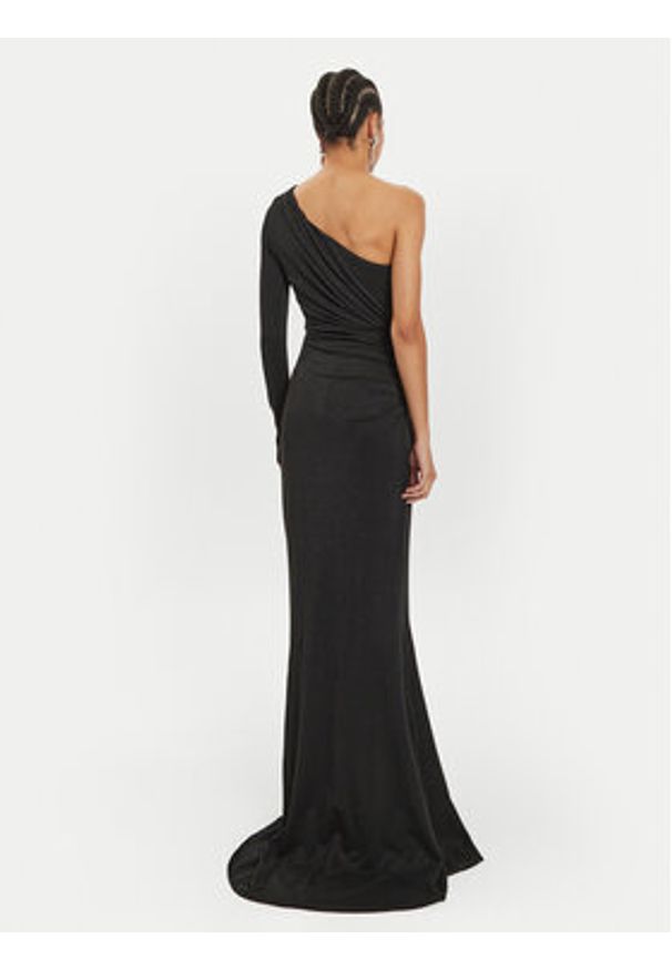 Pinko Sukienka wieczorowa Kipling 104520 A29I Czarny Regular Fit. Kolor: czarny. Materiał: wiskoza. Styl: wizytowy