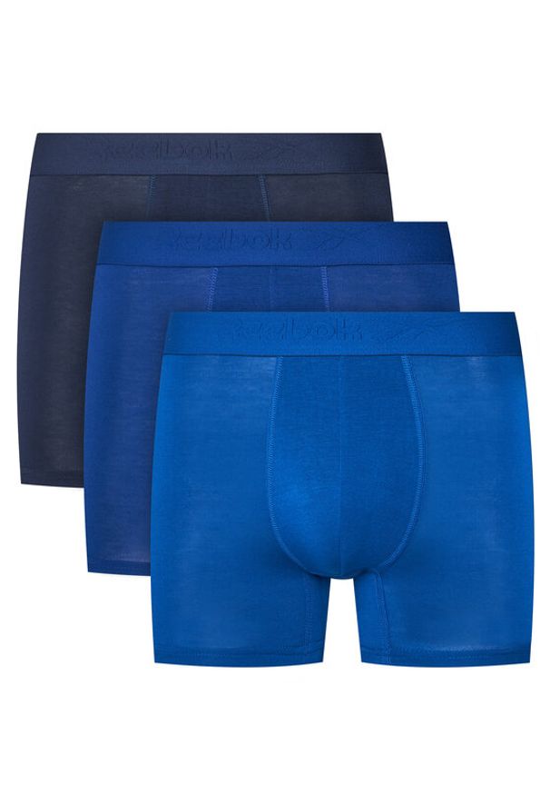 Reebok Komplet bielizny COATES - AW24 (3-pack) Niebieski. Kolor: niebieski. Materiał: wiskoza