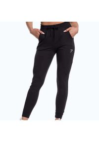 GYMSHARK - Spodnie treningowe damskie Gymshark Pippa Training. Kolor: czarny. Sport: fitness