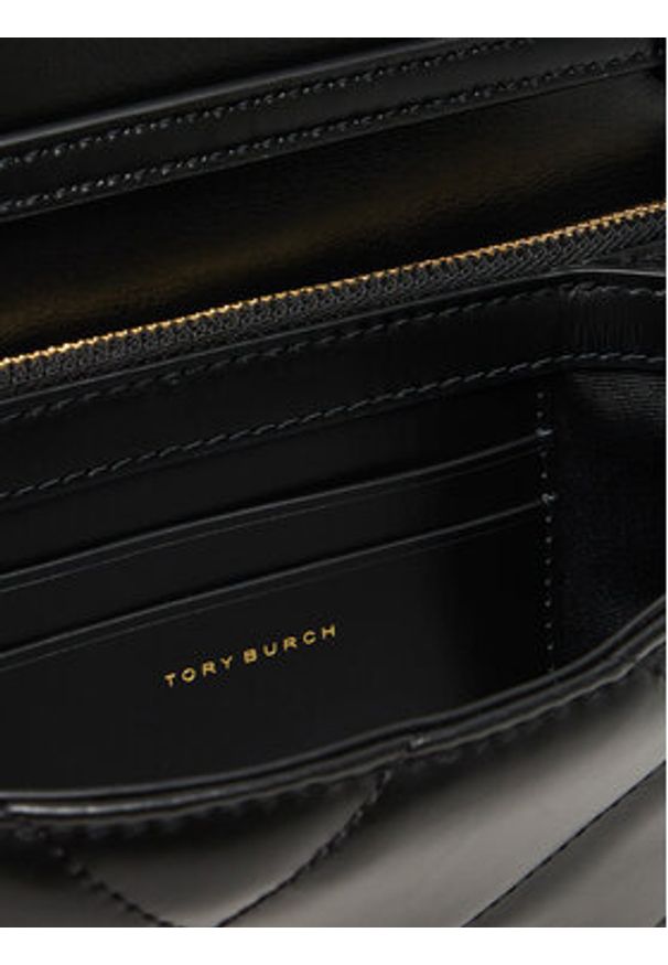 Tory Burch Torebka 158624 Czarny. Kolor: czarny. Materiał: skórzane