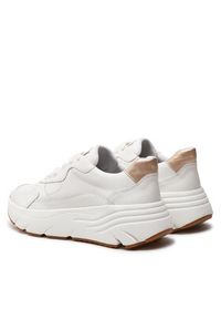 Geox Sneakersy D Diamanta D45UFB 085NF C1327 Biały. Kolor: biały. Materiał: skóra