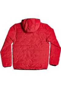 Kurtka męska DC Shoes Turner Puffer Hooded. Kolor: czerwony