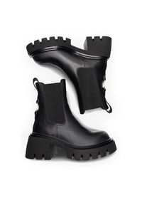 Badura Sztyblety 8108 Czarny. Kolor: czarny. Materiał: skóra #5