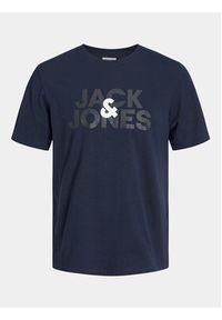 Jack & Jones - Jack&Jones Piżama Ula 12255000 Granatowy Standard Fit. Kolor: niebieski. Materiał: bawełna #4