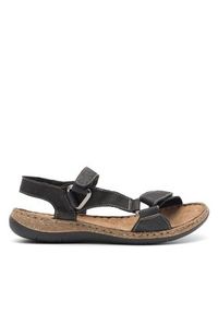 Go Soft Sandały WI23-4773-05 Czarny. Kolor: czarny. Materiał: skóra #3