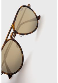 Pepe Jeans Okulary przeciwsłoneczne męskie kolor brązowy. Kolor: brązowy #2