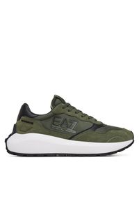 Sneakersy EA7 Emporio Armani. Kolor: brązowy #1