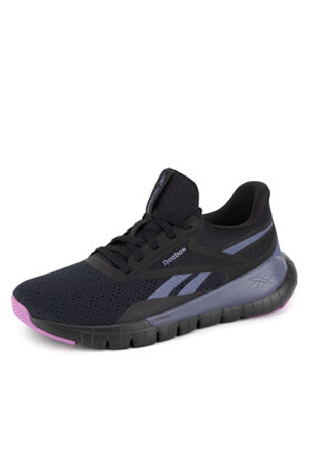 Reebok Buty halowe REEBOK FLEX TRAINER 100210154 Czarny. Kolor: czarny. Materiał: materiał