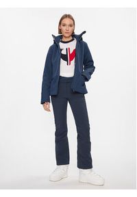 Rossignol Kurtka narciarska W Softshell Flat Jkt RLLWJ15 Granatowy Regular Fit. Kolor: niebieski. Materiał: syntetyk. Sport: narciarstwo #5
