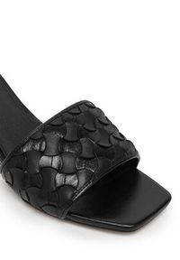 MICHAEL Michael Kors Klapki Elyse 40R6EYMS3L Czarny. Kolor: czarny. Materiał: skóra #6